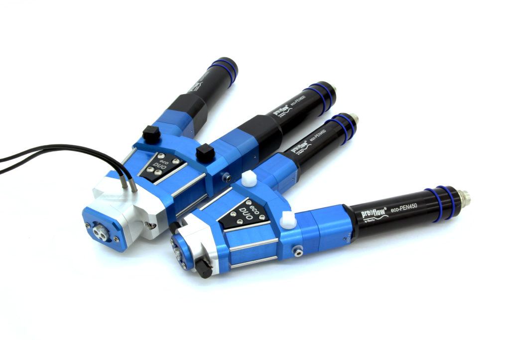 Microdispensing worldwide with ViscoTec preeflow