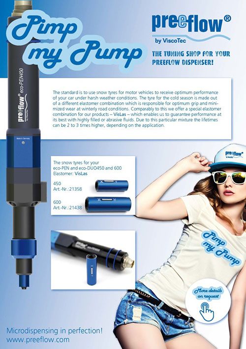 Pimp my Pump equipment for dosing technology